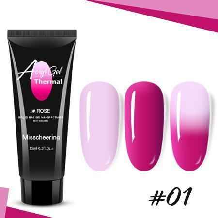 Thermal Poly Gel Nail Set - LADIESBELLA