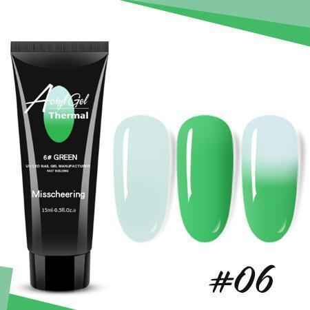 Thermal Poly Gel Nail Set - LADIESBELLA
