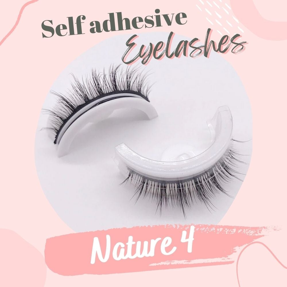 Self Adhesive Waterproof Reusable Eyelashes - LADIESBELLA