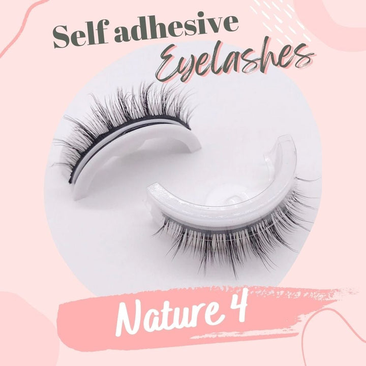 Self Adhesive Waterproof Reusable Eyelashes - LADIESBELLA