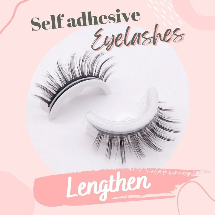 Self Adhesive Waterproof Reusable Eyelashes - LADIESBELLA