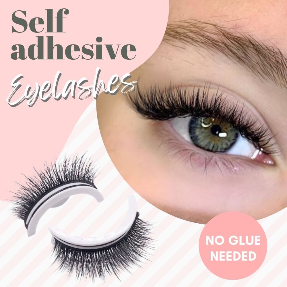 Self Adhesive Waterproof Reusable Eyelashes - LADIESBELLA
