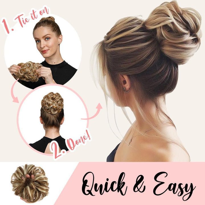 One Step Hair Updo Bun - LADIESBELLA