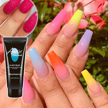 Thermal Poly Gel Nail Set - LADIESBELLA
