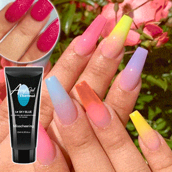 Thermal Poly Gel Nail Set - LADIESBELLA