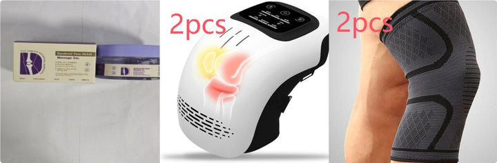 Intelligent Electric Knee Massager with Heat, Vibration &amp; Infrared Pain Relie - LADIESBELLA