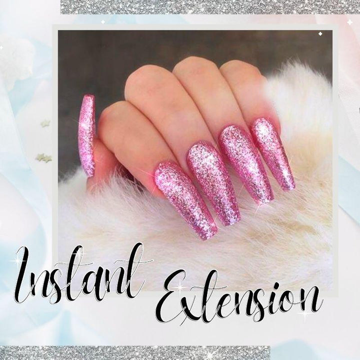 Glittery Poly Nail Gel - LADIESBELLA