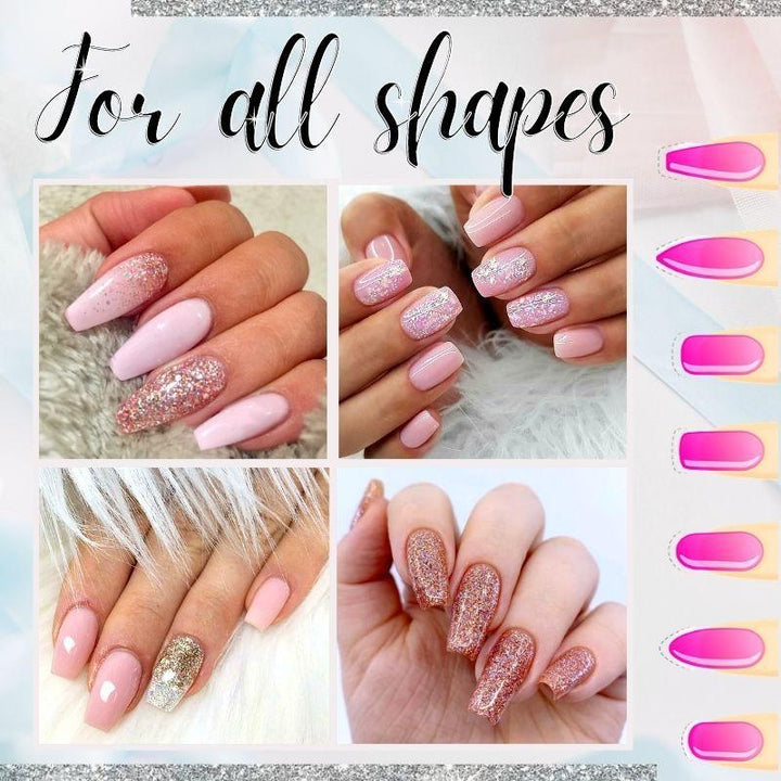 Glittery Poly Nail Gel - LADIESBELLA
