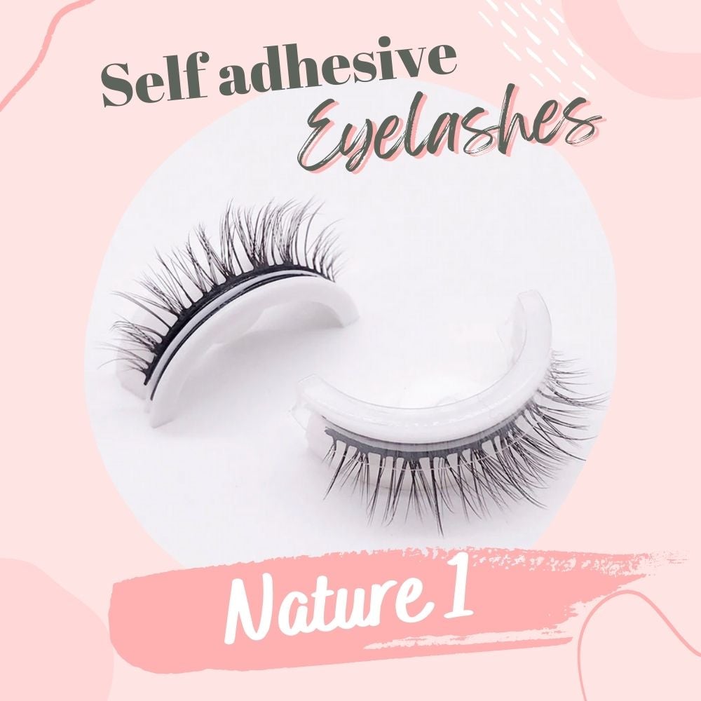 Self Adhesive Waterproof Reusable Eyelashes - LADIESBELLA