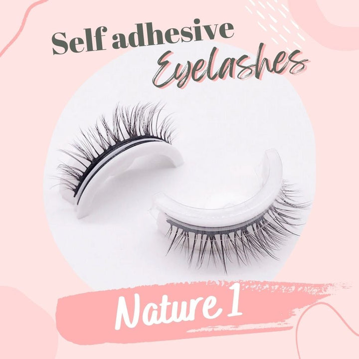 Self Adhesive Waterproof Reusable Eyelashes - LADIESBELLA