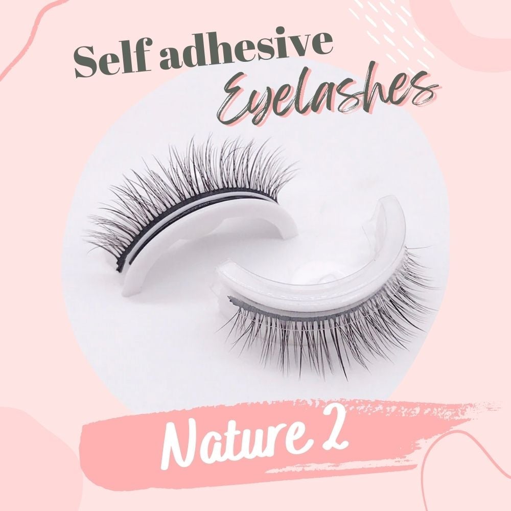 Self Adhesive Waterproof Reusable Eyelashes - LADIESBELLA