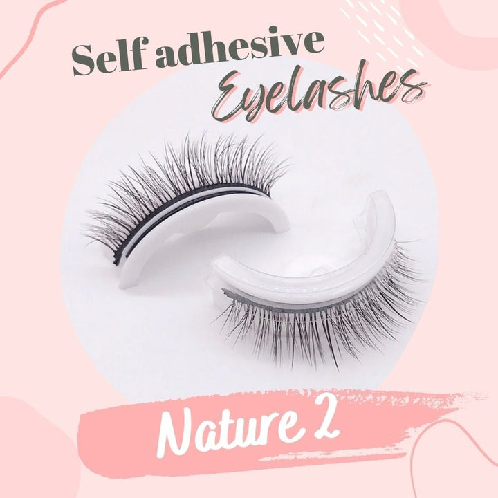 Self Adhesive Waterproof Reusable Eyelashes - LADIESBELLA