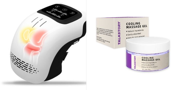Intelligent Electric Knee Massager with Heat, Vibration &amp; Infrared Pain Relie - LADIESBELLA