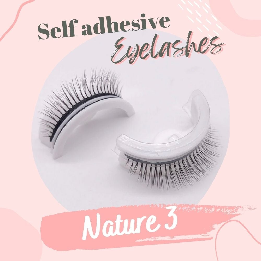 Self Adhesive Waterproof Reusable Eyelashes - LADIESBELLA