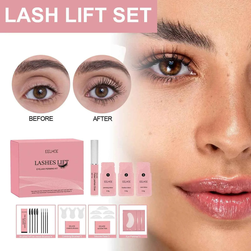 Lash Lift Set – Eyelash Lifting & Curling Kit - LADIESBELLA