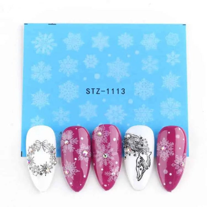 Halloween Nail Decals - Evil Pumpkin- Ghost- Bat-Spider Web - LADIESBELLA