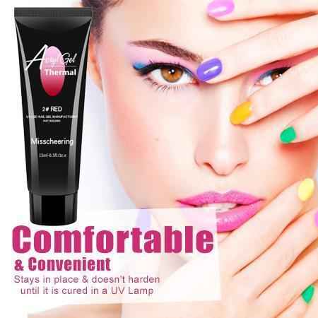 Thermal Poly Gel Nail Set - LADIESBELLA